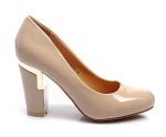 CZÓŁENKA BLOCK HEELS OBCAS SŁUPEK