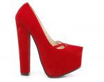 ZAMSZOWE Eleganckie Czółenka BLOCK HEELS